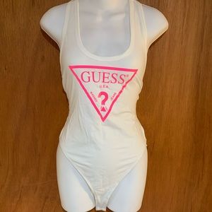 White Guess Bodysuit *never worn*